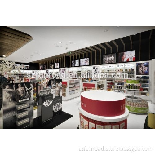 Fashion Perfume Display Counter for Cosmetic shop decoration
